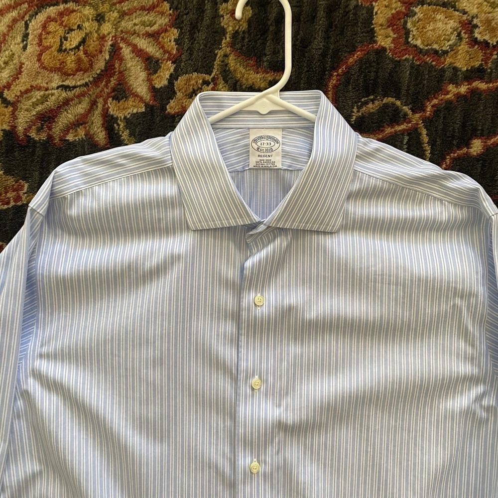 BROOKS BROTHERS Men's 17-33 Lot Of 4 Button Down Long Sleeve Shirts